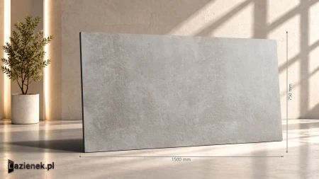 Ragno Boom Acciaio 75x150 - płytka imitująca beton