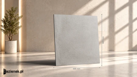 Ragno Boom Acciaio strukturalna 60x60 - płytka imitująca beton