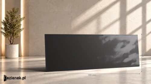 Przejdź do produktu Ragno Brick Glossy Black matowa 10x30 cm gr. 8 mm - płytka nierektyfikowana / R4GN