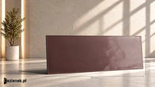 Przejdź do produktu Ragno Brick Glossy Purple matowa 10x30 cm gr. 8 mm - płytka nierektyfikowana / R4JF