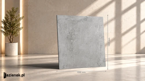 Przejdź do produktu Ragno Clayton Iron strukturalna 100x100 cm gr. 9 mm - płytka rektyfikowana / RAN8