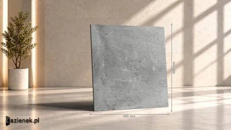 Ragno Clayton Smoke 60x60 - płytka imitująca kamień