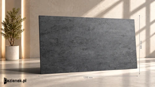 Przejdź do produktu Ragno Concept Nero matowa 60x120 cm gr. 10 mm - płytka rektyfikowana / R2GW