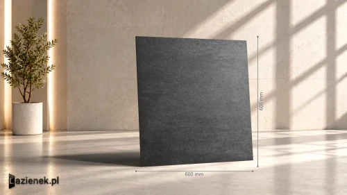 Przejdź do produktu Ragno Concept Nero strukturalna 60x60 cm gr. 20 mm - płytka rektyfikowana / R45Q