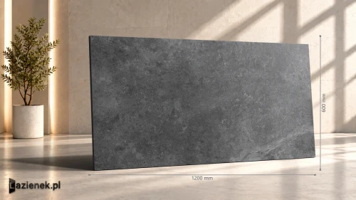 Przejdź do produktu Ragno Creek Antracite matowa 60x120 cm gr. 9 mm - płytka rektyfikowana / R5JY