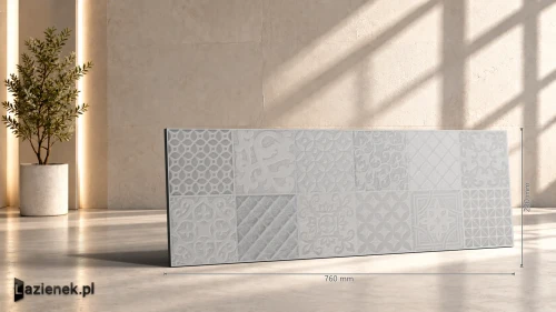 Przejdź do produktu Ragno Creek Bianco matowa 25x76 cm gr. 9 mm - płytka nierektyfikowana / R9DP