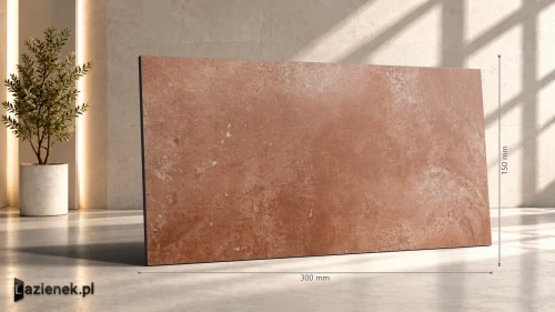 Przejdź do produktu Ragno Epoca Cotto Scuro strukturalna 15x30 cm gr. 9 mm - płytka nierektyfikowana / R55G