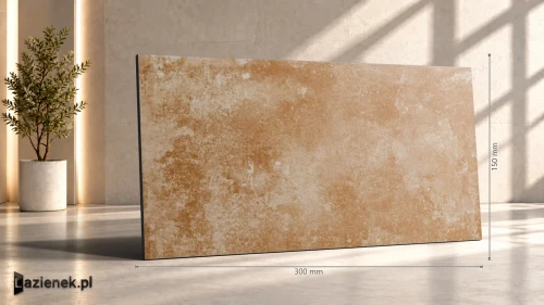 Przejdź do produktu Ragno Epoca Ocra matowa 15x30 cm gr. 9 mm - płytka nierektyfikowana / R54Z