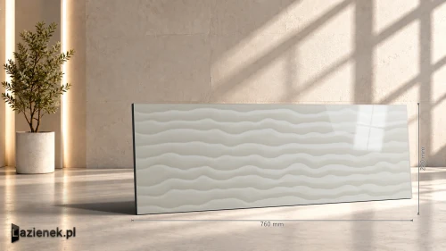 Przejdź do produktu Ragno Frame Cream błyszcząca 25x76 cm gr. 9 mm - płytka nierektyfikowana / R4YJ