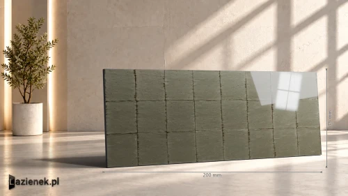 Przejdź do produktu Ragno Glacé Muschio błyszcząca 7.5x20 cm gr. 9 mm - płytka nierektyfikowana / RAEX
