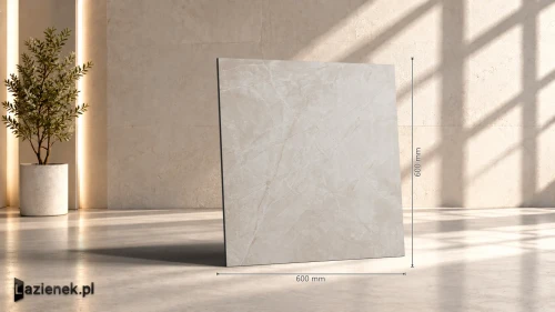 Przejdź do produktu Ragno Imperiale Crema matowa 60x60 cm gr. 10 mm - płytka rektyfikowana / R73G
