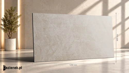 Przejdź do produktu Ragno Imperiale Crema matowa 60x120 cm gr. 10 mm - płytka rektyfikowana / R72U