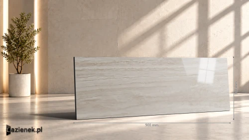 Przejdź do produktu Ragno Imperiale Travertino błyszcząca 30x90 cm gr. 10 mm - płytka rektyfikowana / R74H
