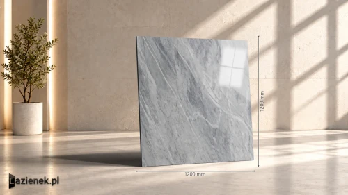 Przejdź do produktu Ragno Incanto Bardiglio błyszcząca 120x120 cm gr. 6 mm - płytka rektyfikowana / R8NQ