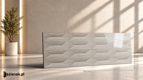 Przejdź do produktu Ragno Imperiale Travertino błyszcząca 30x90 cm gr. 10 mm - płytka rektyfikowana / R75A