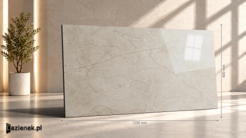 Przejdź do produktu Ragno Incanto Beige Alicante błyszcząca 60x120 cm gr. 6 mm - płytka rektyfikowana / RAAR