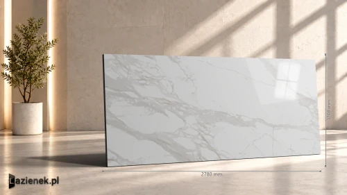 Przejdź do produktu Ragno Incanto Calacatta Nobile błyszcząca 120x278 cm gr. 6 mm - płytka rektyfikowana / R8ND
