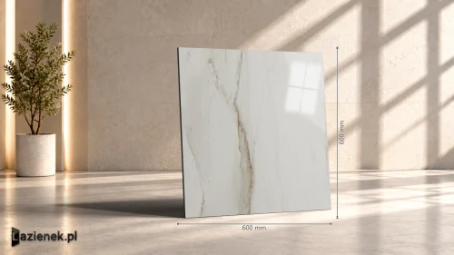 Przejdź do produktu Ragno Incanto Cremo Delicato błyszcząca 60x60 cm gr. 10 mm - płytka rektyfikowana / R902