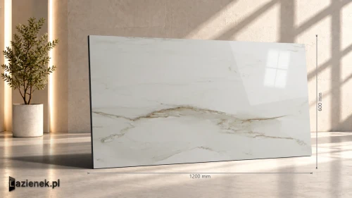 Przejdź do produktu Ragno Incanto Cremo Delicato błyszcząca 60x120 cm gr. 6 mm - płytka rektyfikowana / R8RX