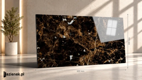 Przejdź do produktu Ragno Incanto Emperador błyszcząca 30x60 cm gr. 10 mm - płytka rektyfikowana / R91K