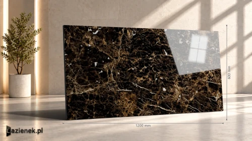 Przejdź do produktu Ragno Incanto Emperador błyszcząca 60x120 cm gr. 6 mm - płytka rektyfikowana / R8TE