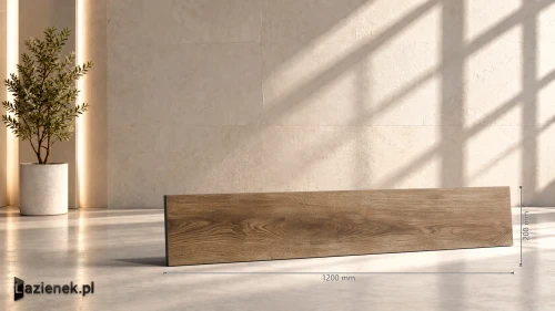 Przejdź do produktu Ragno Inedito Nocciola matowa 20x120 cm gr. 10 mm - płytka rektyfikowana / RADW