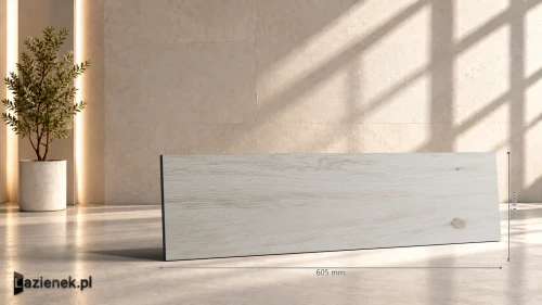 Przejdź do produktu Ragno Key White matowa 15.5x60.5 cm gr. 9 mm - płytka rektyfikowana / RA3K