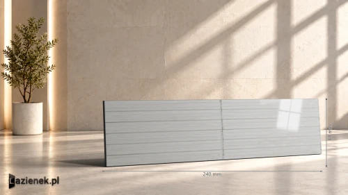 Przejdź do produktu Ragno Look Bianco Yubi 3D błyszcząca 6x24 cm gr. 13,5 mm - płytka nierektyfikowana / RCU2