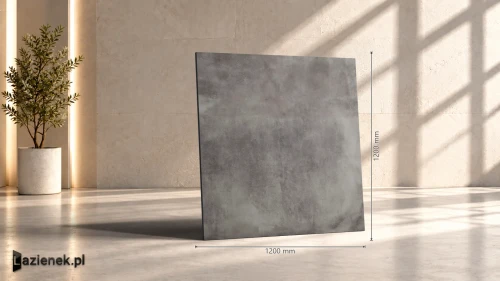 Przejdź do produktu Ragno Maiora_Concrete Effect Grigio Scuro matowa 120x120 cm gr. 6 mm - płytka rektyfikowana / R6SP