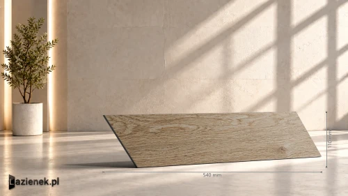 Przejdź do produktu Ragno Ossimori Extra Beige Chevron matowa 11x54 cm gr. 9 mm - płytka nierektyfikowana / R9SW