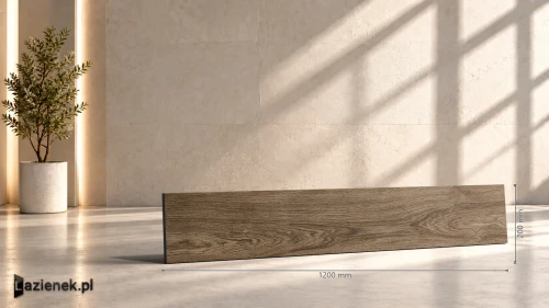 Przejdź do produktu Ragno Ossimori Extra Marrone matowa 20x120 cm gr. 9,5 mm - płytka rektyfikowana / R9TK