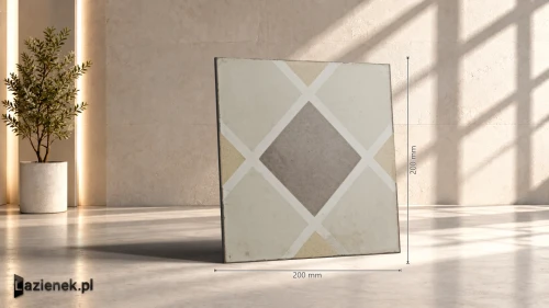 Przejdź do produktu Ragno Ottocento 1 Ambra matowa 20x20 cm gr. 10 mm - płytka nierektyfikowana / R86R