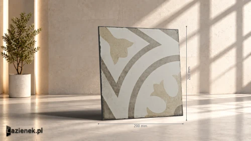 Przejdź do produktu Ragno Ottocento 5 Ambra matowa 20x20 cm gr. 10 mm - płytka nierektyfikowana / R86V