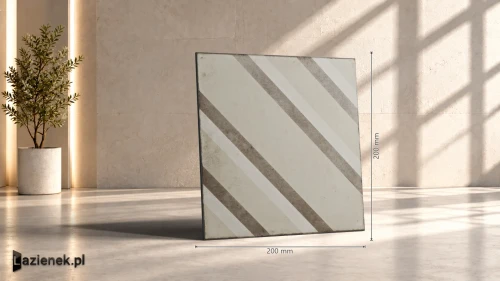 Przejdź do produktu Ragno Ottocento 8 Ambra matowa 20x20 cm gr. 10 mm - płytka nierektyfikowana / R86Y