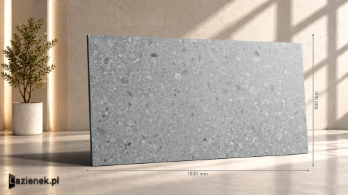 Przejdź do produktu Ragno Realstone_Ceppo Grigio matowa 90x180 cm gr. 9 mm - płytka rektyfikowana / RCXK