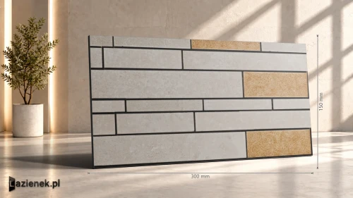 Przejdź do produktu Ragno Realstone_Pietrantica Beige matowa 15x30 cm gr. 10 mm - płytka nierektyfikowana / R7QZ