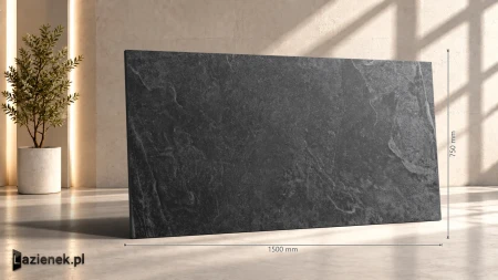 Ragno Realstone_Slate Black 75x150 - płytka imitująca kamień