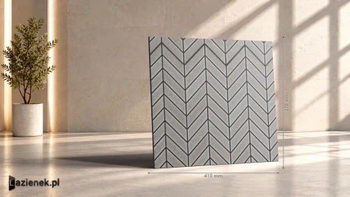 Przejdź do produktu Ragno Realstone_Slate Iron matowa 37x41 cm gr. 10 mm - płytka nierektyfikowana / R6GG
