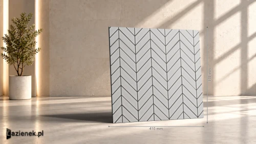 Przejdź do produktu Ragno Realstone_Slate Ice matowa 37x41 cm gr. 10 mm - płytka nierektyfikowana / R6GC