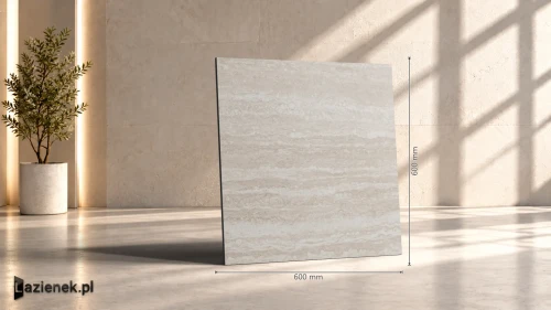 Przejdź do produktu Ragno Realstone_Travertino Vein Beige matowa r 10 60x60 cm gr. 9 mm - płytka rektyfikowana / RCC9