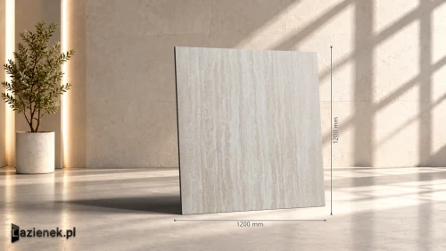 Przejdź do produktu Ragno Realstone_Travertino Vein Beige matowa 120x120 cm gr. 9 mm - płytka rektyfikowana / RC9J