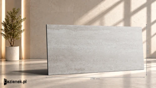 Przejdź do produktu Ragno Realstone_Travertino Vein Bianco matowa 120x278 cm gr. 6 mm - płytka rektyfikowana / RD5W