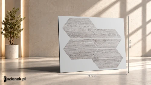 Przejdź do produktu Ragno Realstone_Travertino Vein Titanio matowa 29.4x40.7 cm gr. 9 mm - płytka rektyfikowana / RCLA