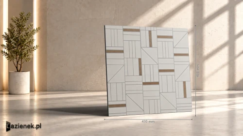 Przejdź do produktu Ragno Resina Avorio matowa 40x43 cm gr. 6 mm - płytka nierektyfikowana / R7LM