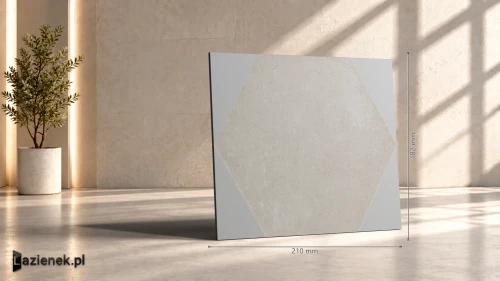 Przejdź do produktu Ragno Rewind Corda matowa 18.2x21 cm gr. 10 mm - płytka nierektyfikowana / R4CS