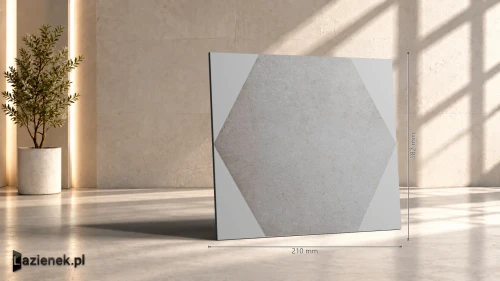 Przejdź do produktu Ragno Rewind Polvere matowa 18.2x21 cm gr. 10 mm - płytka nierektyfikowana / R4CN