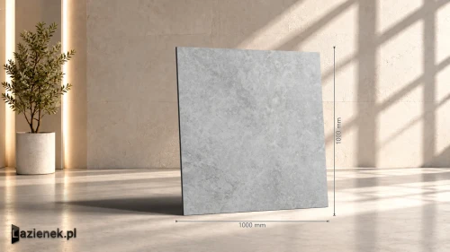 Przejdź do produktu Ragno Richmond Silver strukturalna 100x100 cm gr. 20 mm - płytka rektyfikowana / RCYT