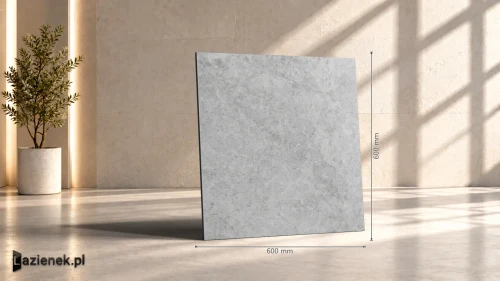 Przejdź do produktu Ragno Richmond Silver matowa 60x60 cm gr. 8,5 mm - płytka rektyfikowana / RCE0