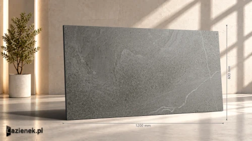 Przejdź do produktu Ragno Stoneplay Ardesia Antracite matowa 60x120 cm gr. 9 mm - płytka rektyfikowana / RCVM