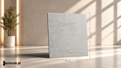 Przejdź do produktu Ragno Stoneway_Ardesia Bianco strukturalna 20x20 cm gr. 9 mm - płytka nierektyfikowana / R5JQ